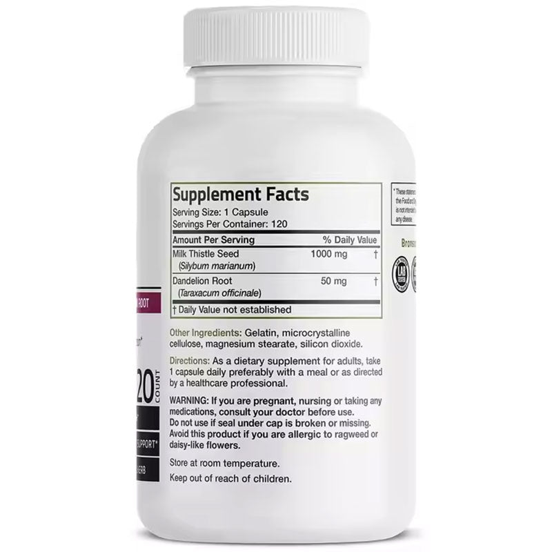 Milk Thistle Liver Supplement 120ct