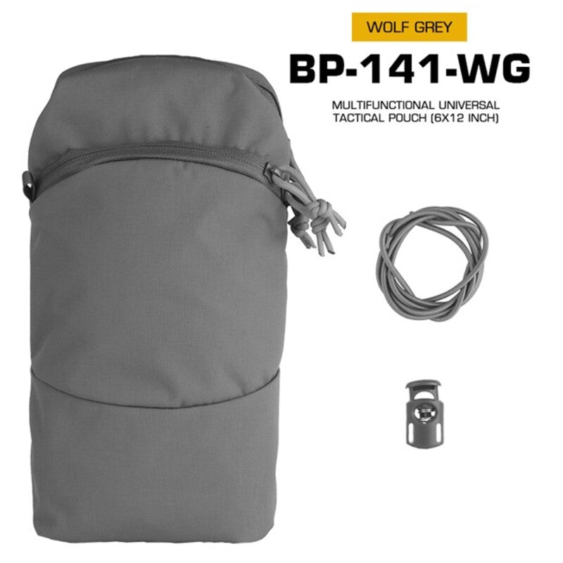 Tactical MOLLE Cylindrical Bag, 1.5L, for FCPC &amp; GP Backpacks.