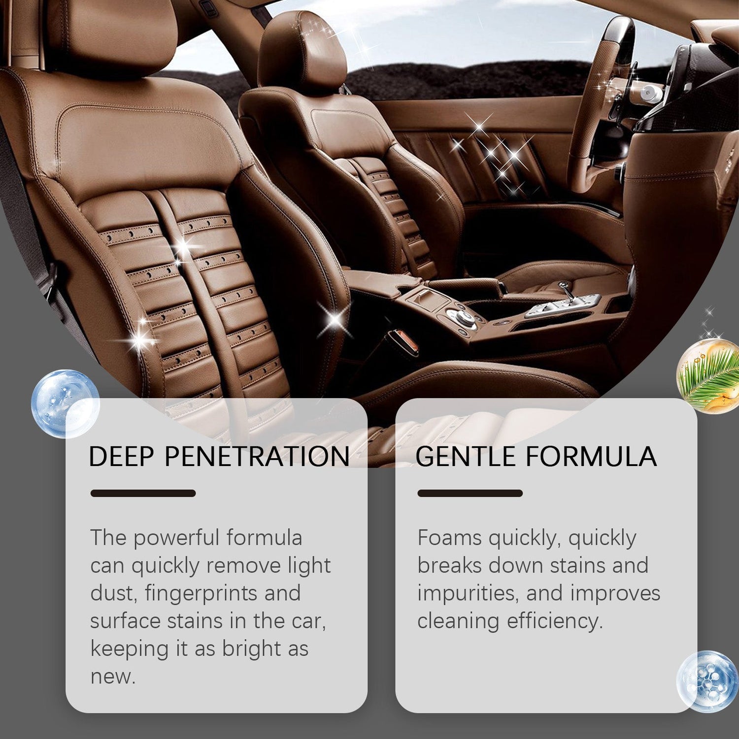 Car Interior Leather Cleaner
