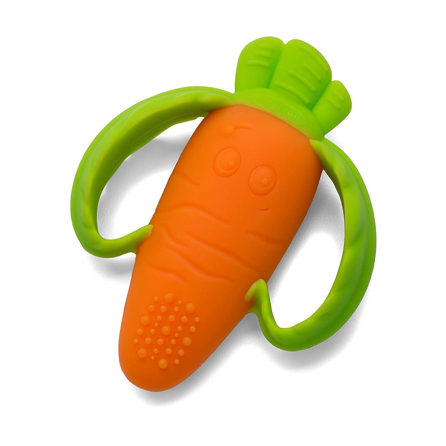 Carrot gum teeth grinder silicone soft teeth fixator children&