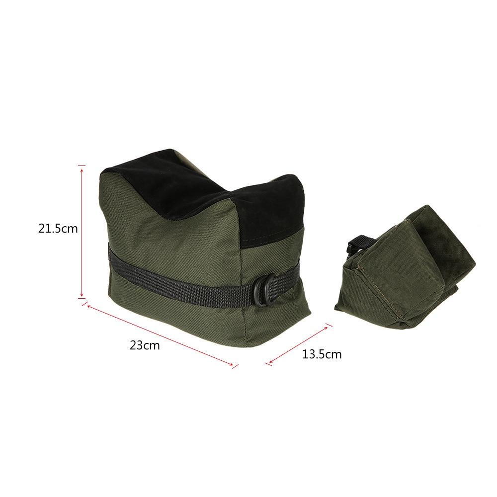 Front&amp;Rear Bag Support Rifle Sandbag without Sand
