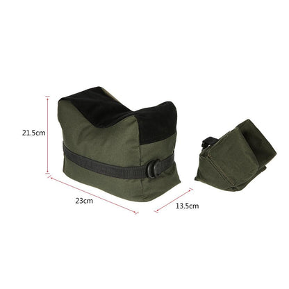 Front&amp;Rear Bag Support Rifle Sandbag without Sand