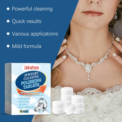 Jewelry Cleaning Effervescent Tablet Jewelry Decontamination Care Cleaning Jewelry Ring Bracelet Cleaning Effervescent Tablet