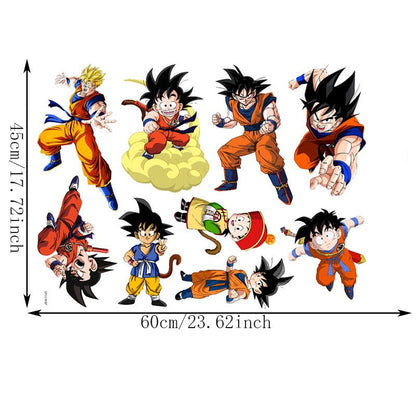 Dragon Ball Wall Sticker Wukong Saiya Decorative Painting Children&