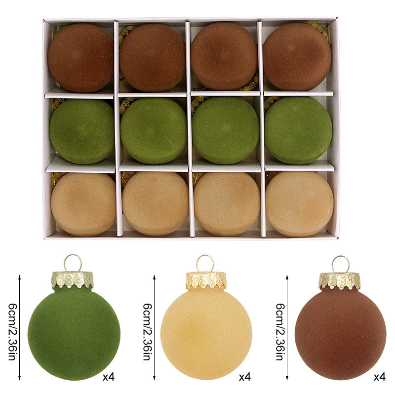 6cm Christmas ball, Christmas tree ornament, holiday decoration