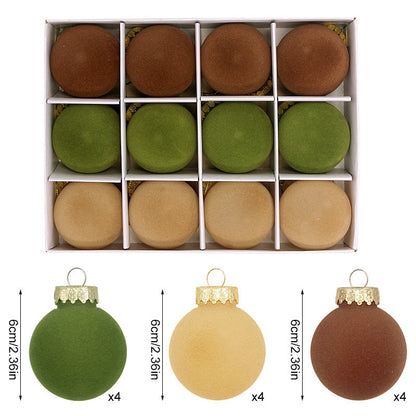 6cm Christmas ball, Christmas tree ornament, holiday decoration