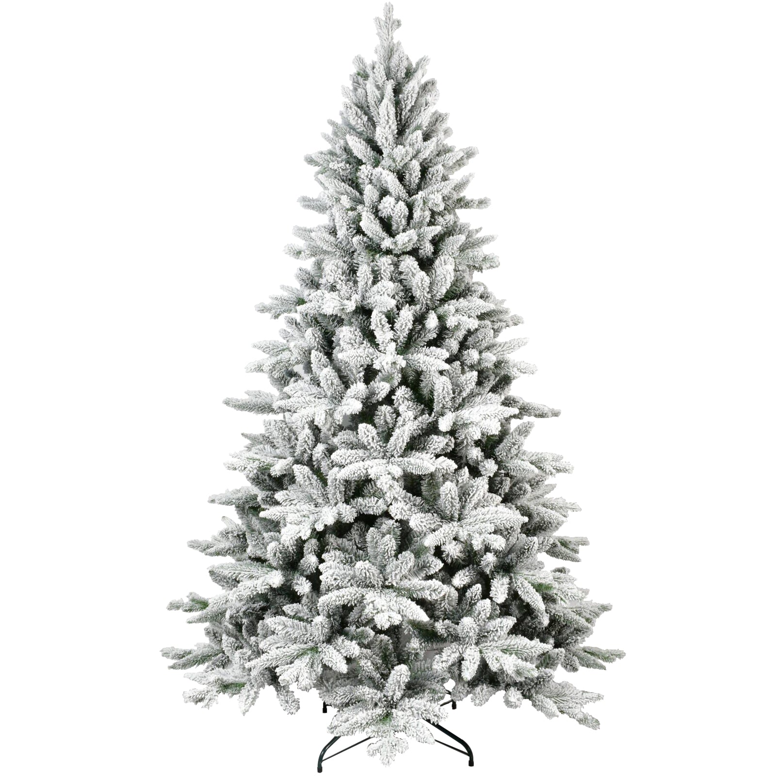 5FT PE&amp;PVC Flocked Christmas tree