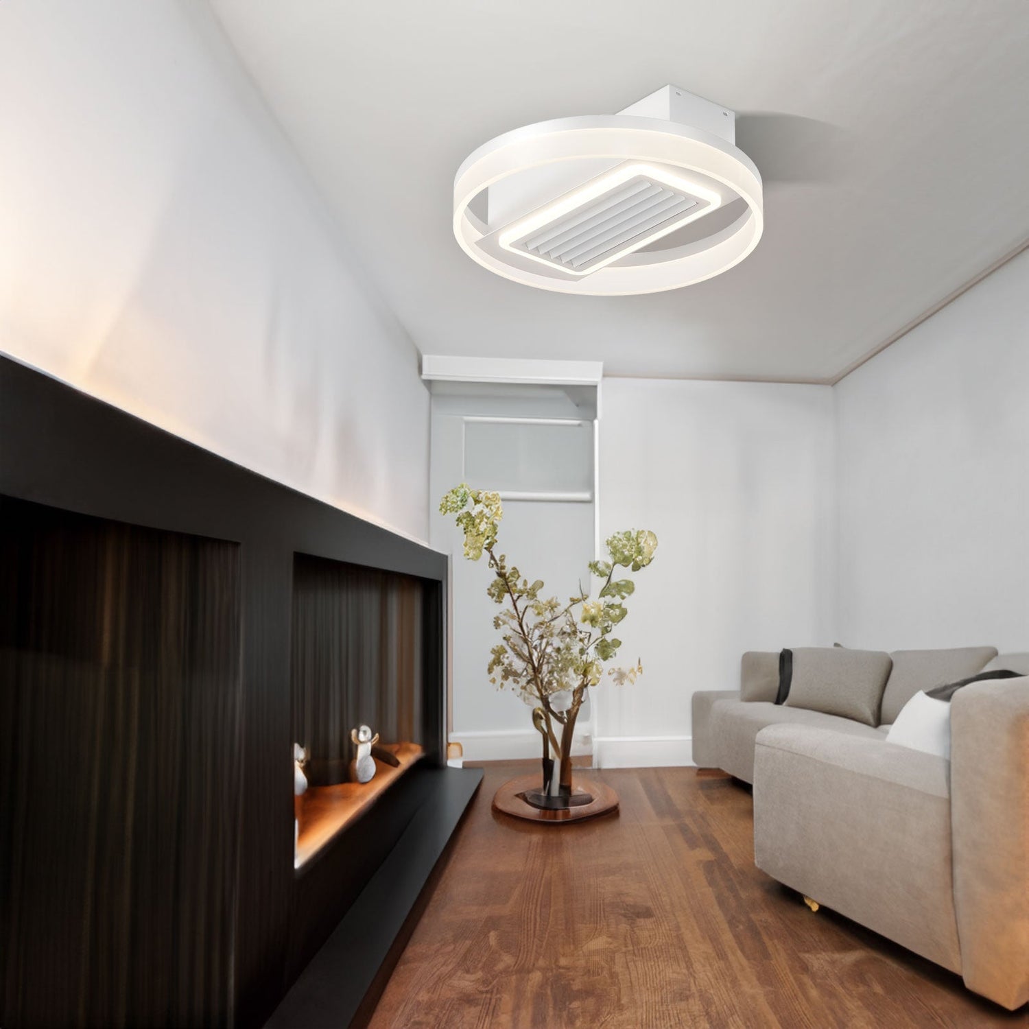 Bladeless LED Fan Lamp II