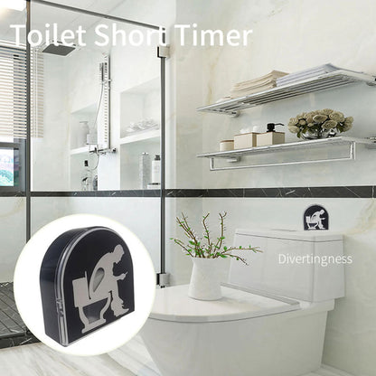 Time Out Stool Sand 5 Minute Restroom Clock Hourglass Valentine&