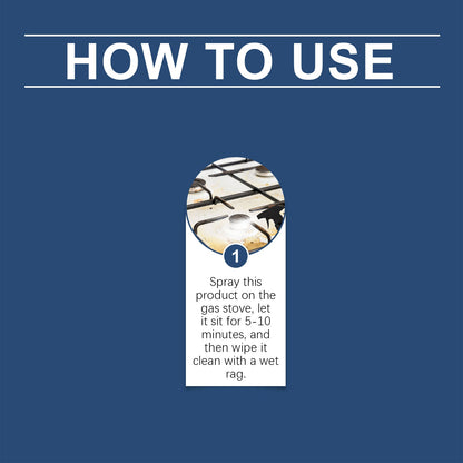 Gas Stove Oil Cleaner