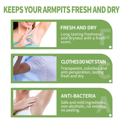 Deodorant Underarm Cleansing Deodorant Deodorant Deodorant Lasting Fragrance Mild And Non-Irritating