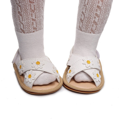 Cross strap small flower children&