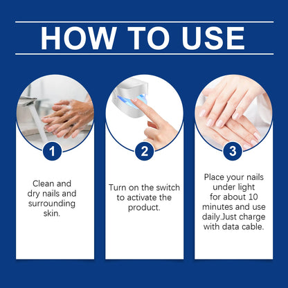 Nail Repair Machine Daily Gentle Care Of Hand And Foot Nails Cleaning And Repairing Damaged Nails Moisturizing Care Machine