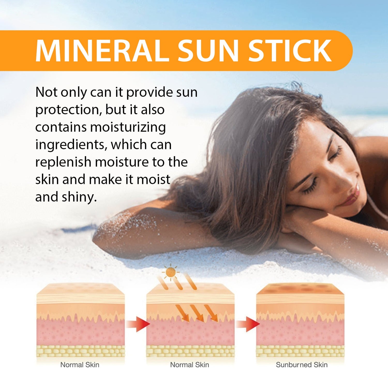 Hydrating Protection Stick Refreshing Mild Hydrating Moisturizing And Soothing Summer Protective Cream For Dry Skin
