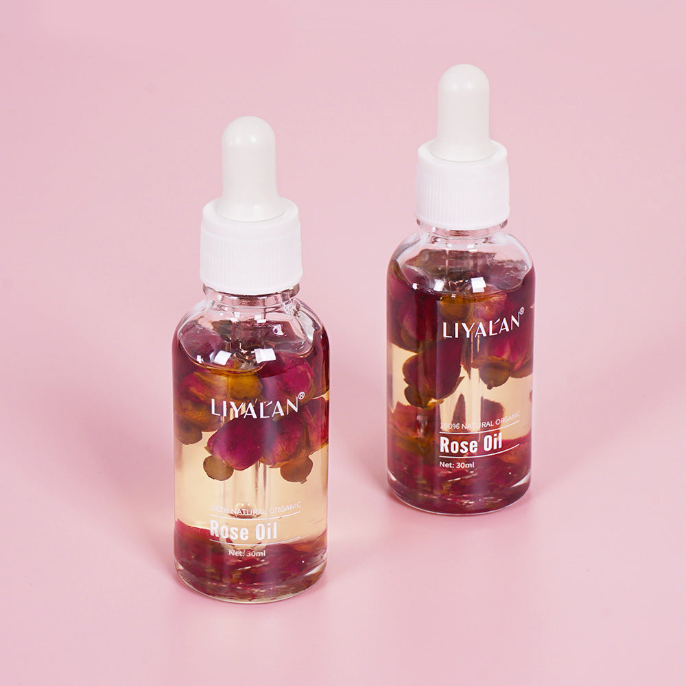 30ml Multi-Purpose Rose Oil: For Face, Body &amp; Hair - Hydrating Botanical Essential Oil