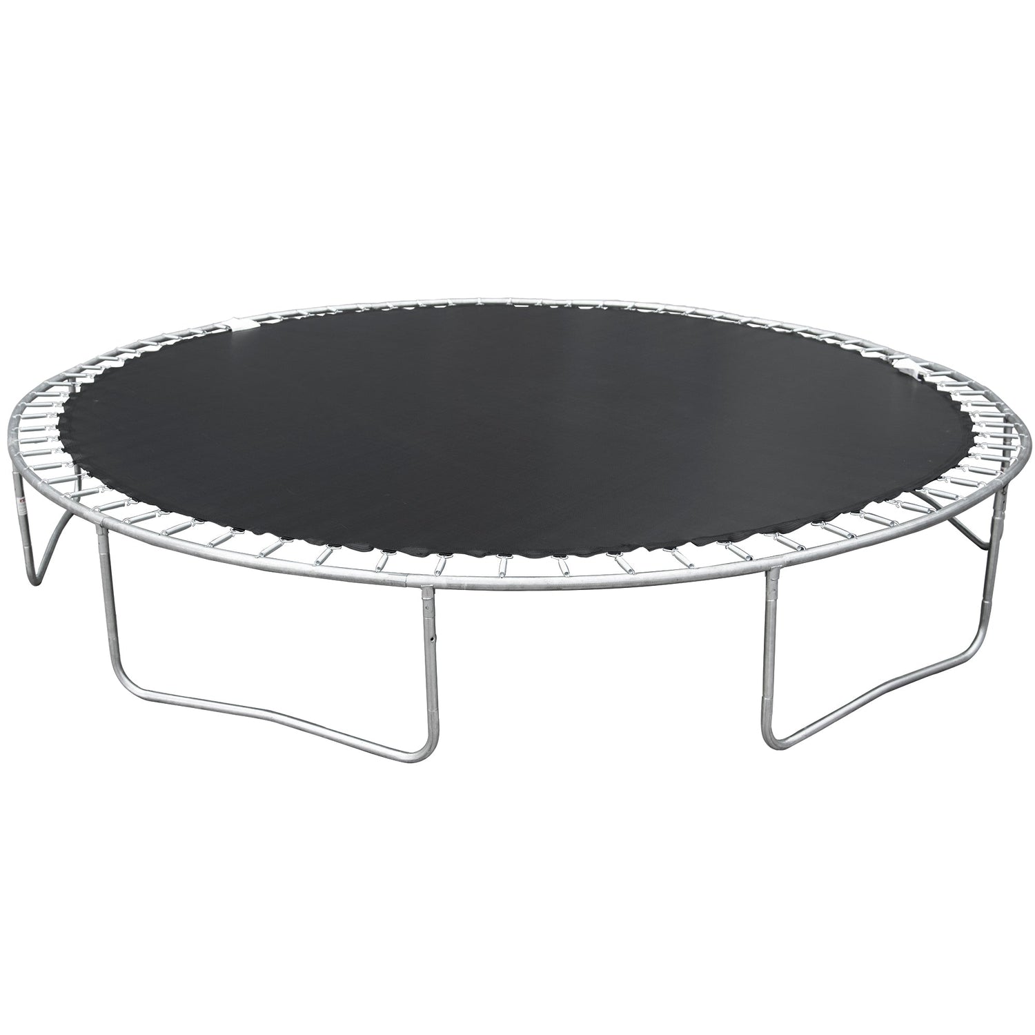 14FT Trampoline for Adults &amp; Kids with Basketball Hoop, Outdoor Trampolines w/Ladder and Safety Enclosure Net for Kids and Adult