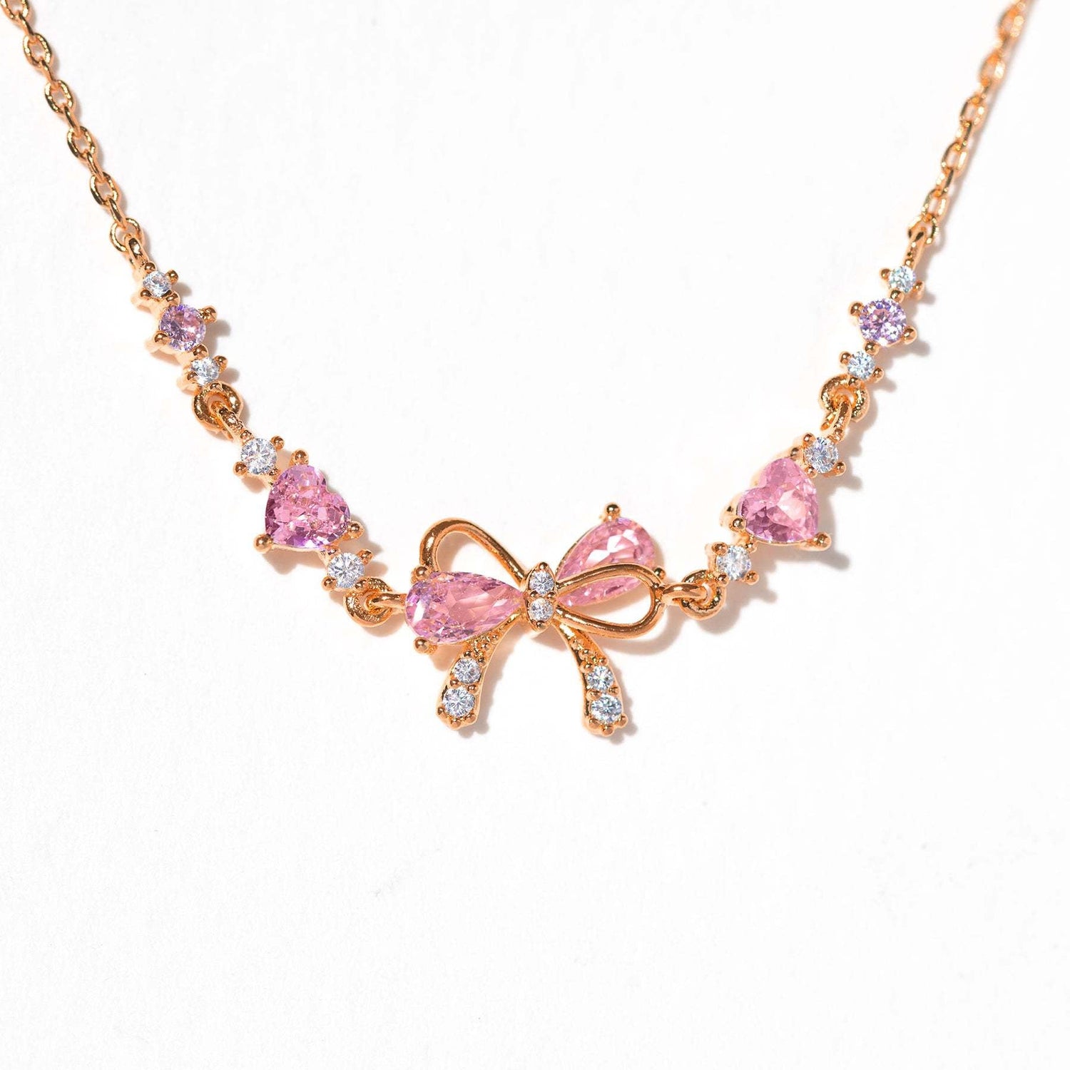 Ins Style Cute Sweet Bracelet Love Zircon Butterfly Festival Bracelet Women&