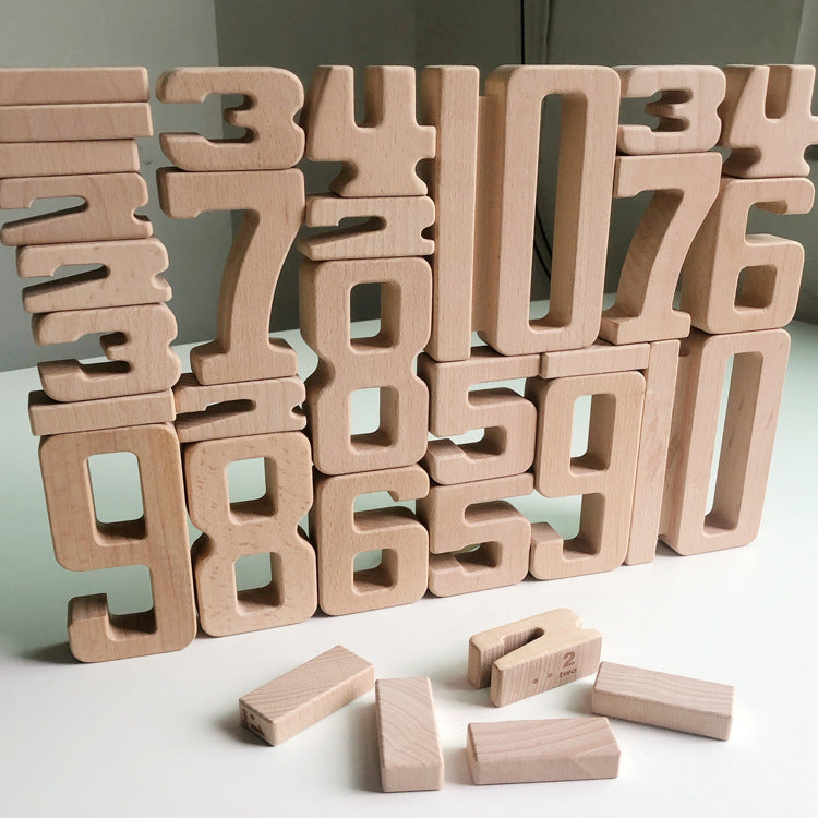 Montessori Early Education Digital Building Blocks Children&