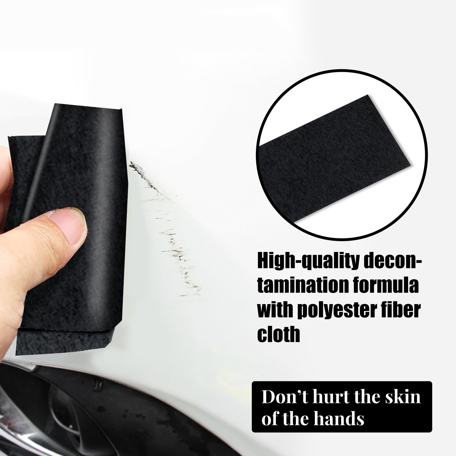 Car Scratch Remover Cloth, Nano Flash Cloth Car Scratches Water Stain Cleaning Scratches Care And Maintenance