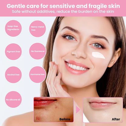3-In-1 No Makeup Cream Bare Base No Fake White Moisturizing Beauty, Concealer And Brightening Skin Cream