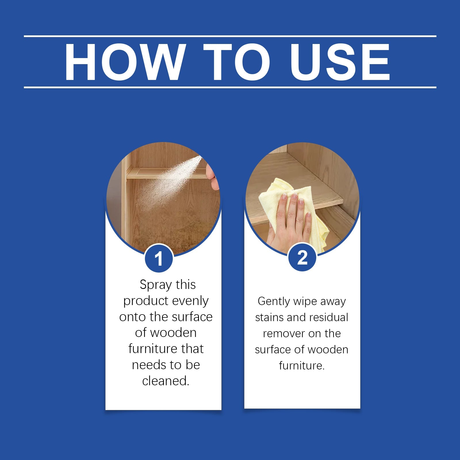 Wood Furniture Foam Cleaner