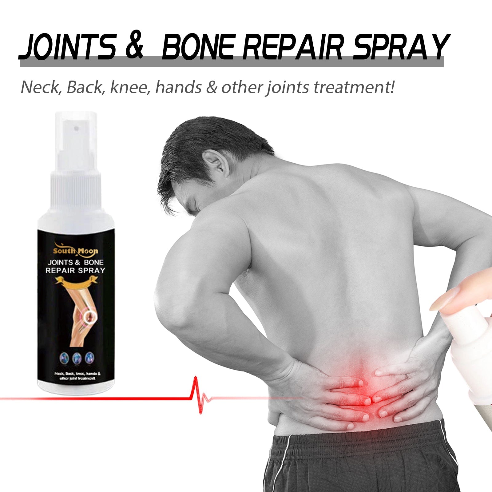 Joints &amp; Bone Repair Spray, Relieves Shoulder, Neck, Lumbar And Joint Pain Body Discomfort Care Spray