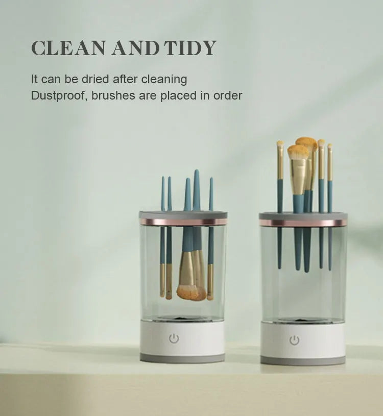 Spinning Makeup Brush Cleaner