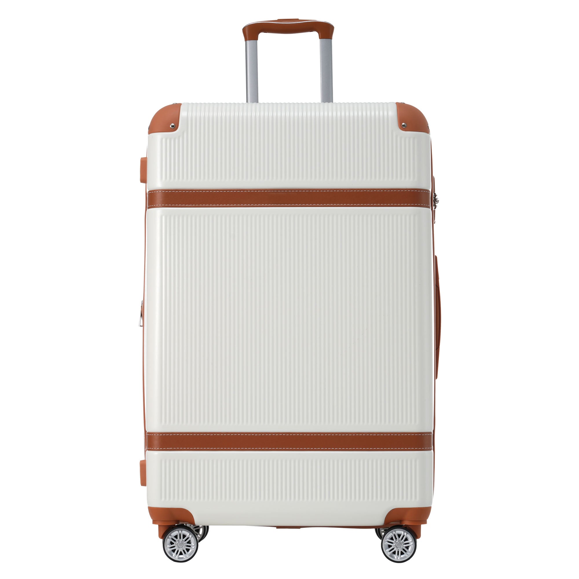 Hardshell Luggage Sets 3 Piece double spinner 8 wheels Suitcase with TSA Lock Lightweight 20&