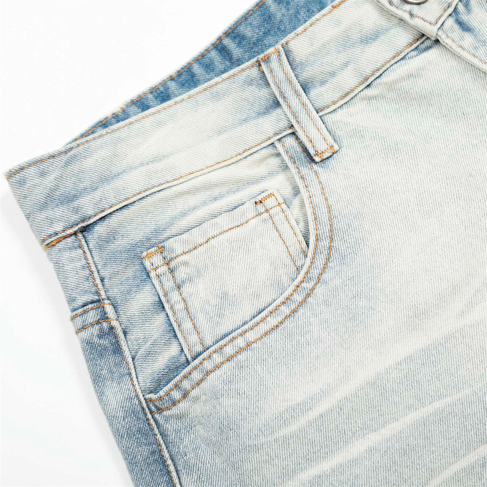 American Cleanfit Washed Denim Long Pants Men&