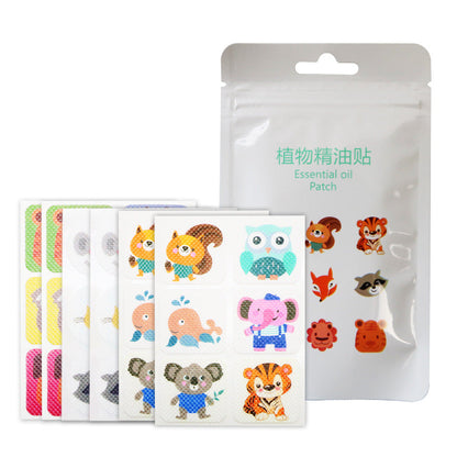 Plant essential oil mosquito repellent sticker for babies cute and portable outdoor mosquito repellent sticker