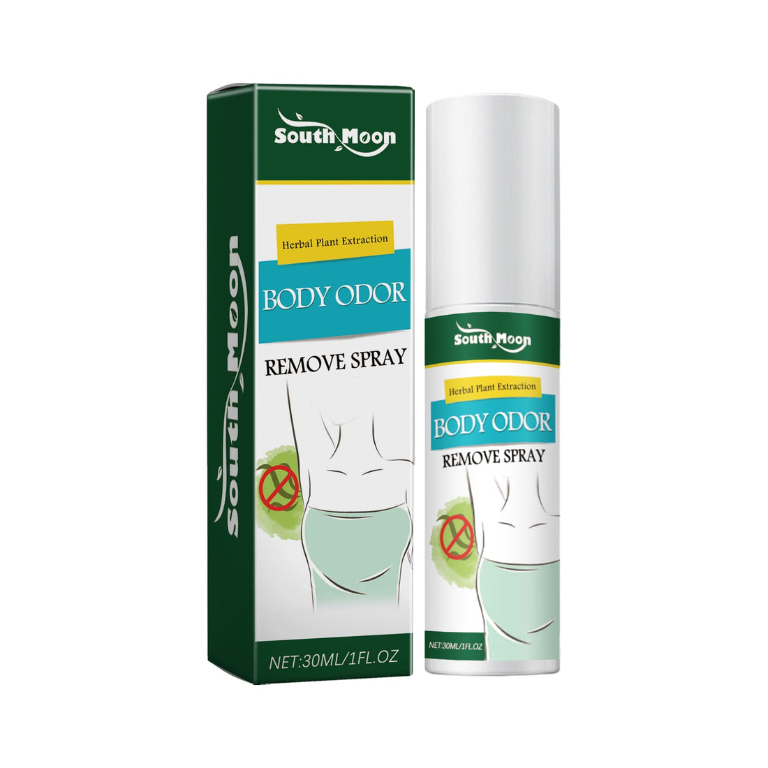Body Odor Remove Spray, Refreshing Underarm Antiperspirant Deodorant Long-Lasting Fragrance Spray