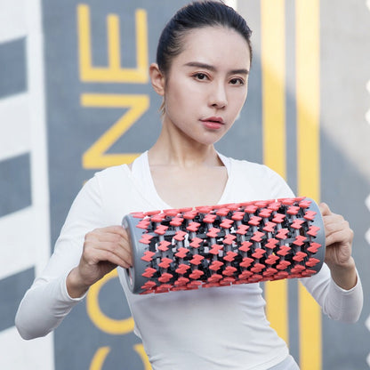 New Design Foldable Collapsible Foam Roller &amp; Light weight Deep Tissue Fitness Muscle Relaxer Massage Roller
