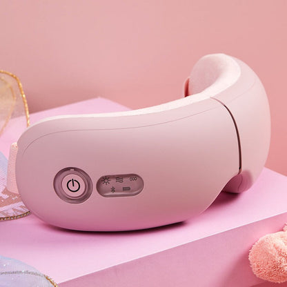 Intelligent massager gift, hot compress eye mask, eye massager, steam eye moisturizer gift, Bluetooth children&