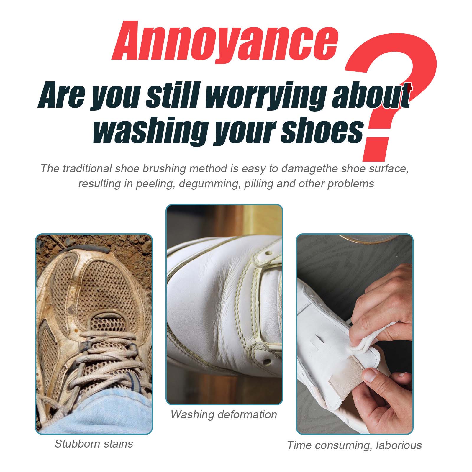 Shoe Whitening Cleaner Cream