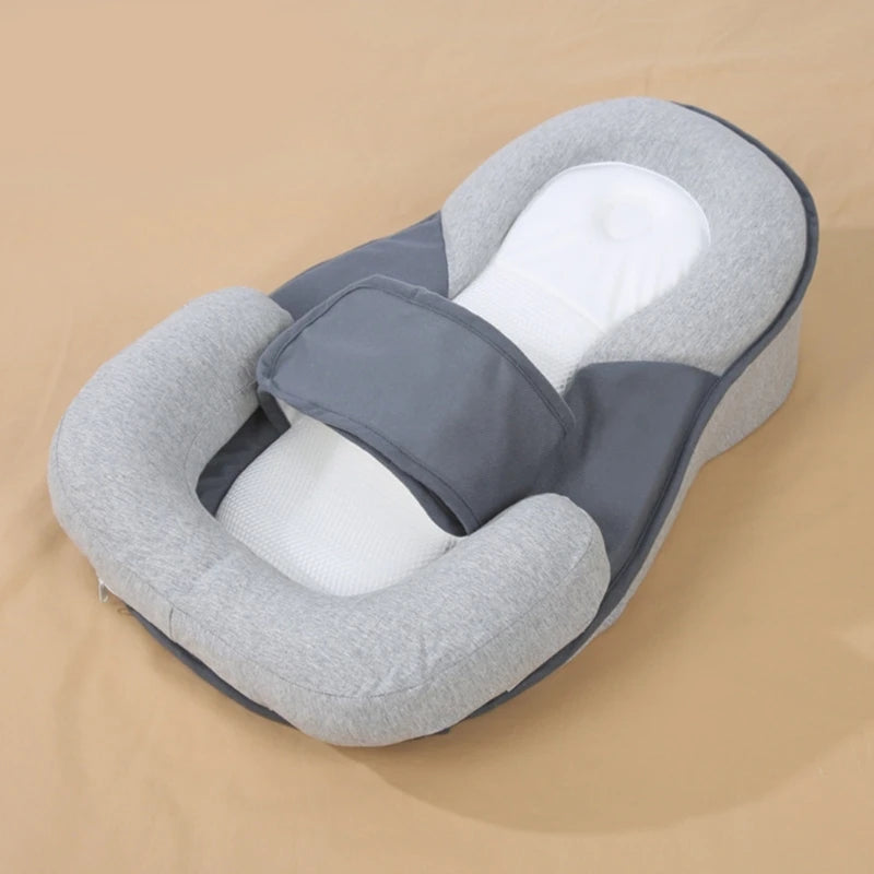 Gentle &amp; Effective Spit Up Prevention Cushion Ergonomic Support Pillow for Baby