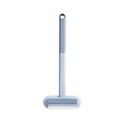 3-in-1 Pet Hair Remover Brush: Long-handle window &amp; pet fur cleaning tool for cat/dog hair.
