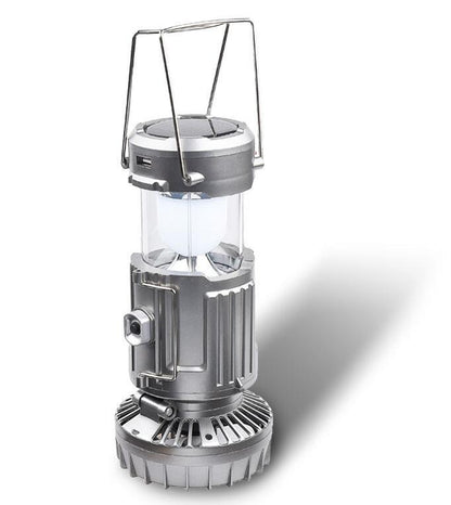 Solar LED Camping Lantern Fan