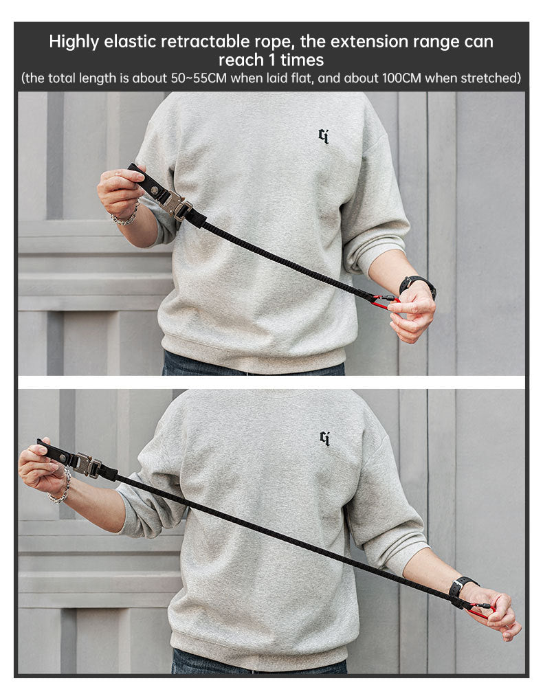 Func. tool rope, equip. tools, phone anti-loss hooks, bag &amp; pant dec. ropes