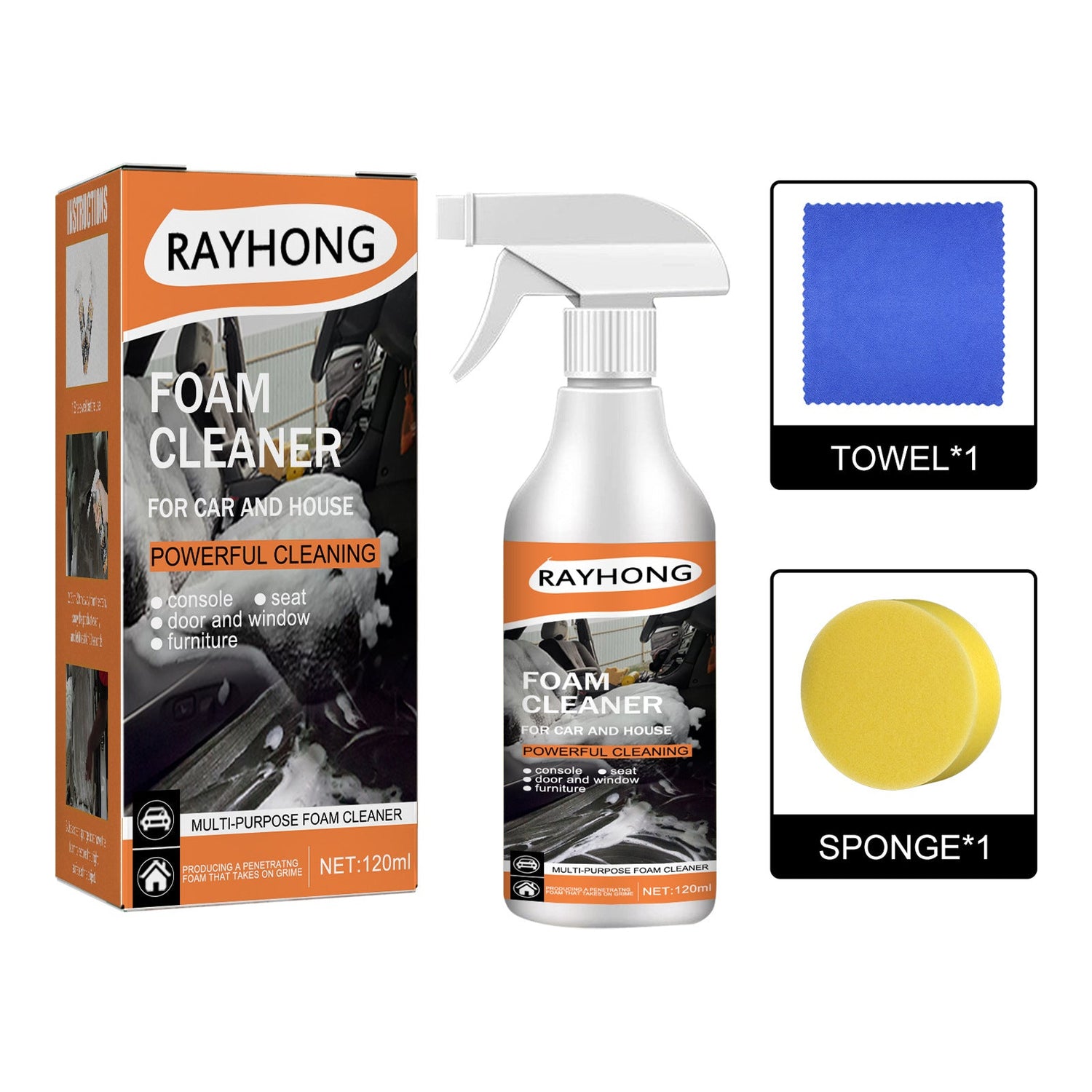 Car Seat Plastic Stain Cleaner