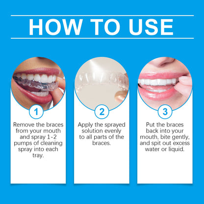 Portable Denture Cleaner Spray