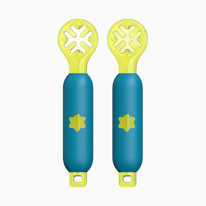 Rice paste complementary food spoon hole shaped children&