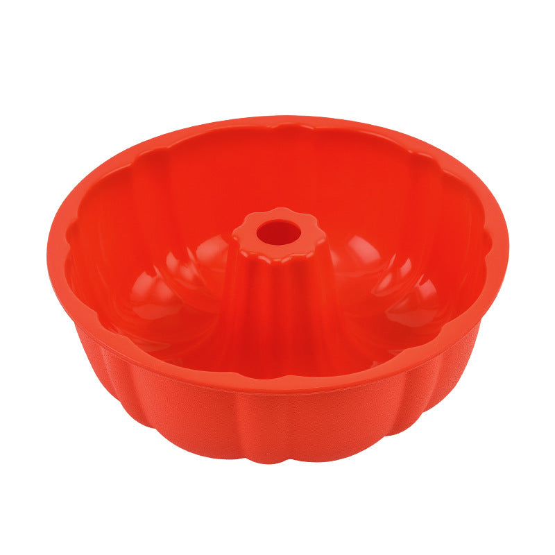 10-inch Non-Stick Silicone Bundt Pan - Multipurpose Baking Mold for Cakes, Jello &amp; Gelatin