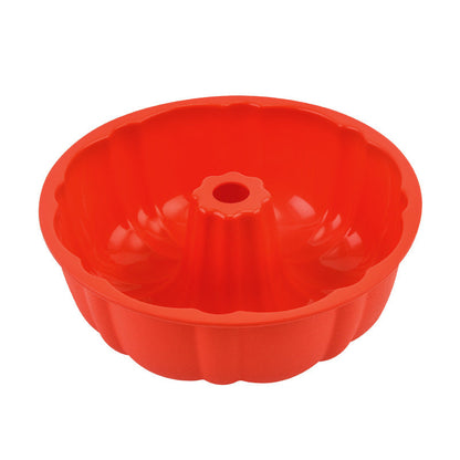 10-inch Non-Stick Silicone Bundt Pan - Multipurpose Baking Mold for Cakes, Jello &amp; Gelatin