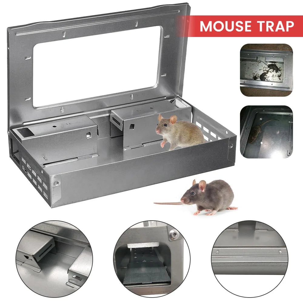 High Sensitive continuous &amp; Effective &amp; Reusable Rat mice mouse Trap Cage for Continuous Catching/ Pest Control