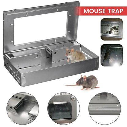 High Sensitive continuous &amp; Effective &amp; Reusable Rat mice mouse Trap Cage for Continuous Catching/ Pest Control