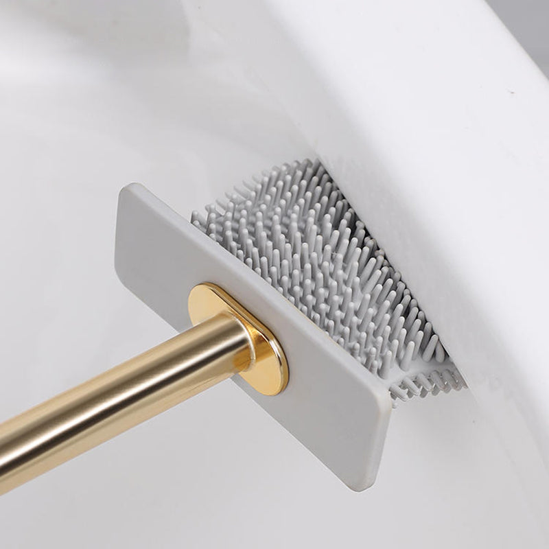 Wall-Mount Silicone Toilet Brush