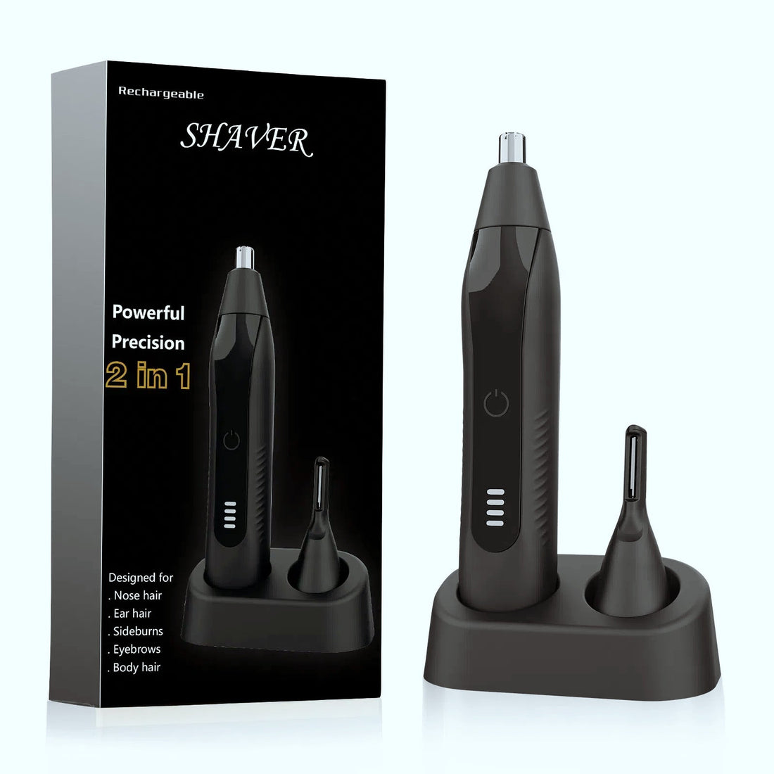 Electric Nose Hair and Eyebrow Trimmer Repair Tool for Rechargeable Men&