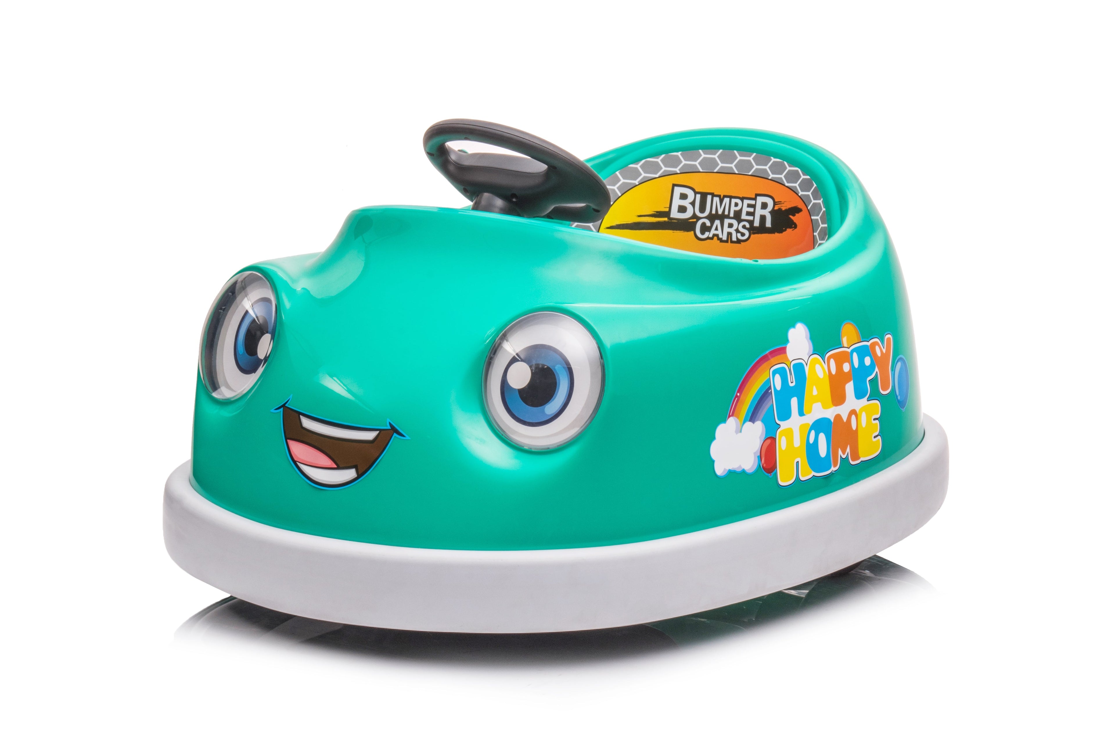 Bumper Car for Kids, 12v Dual Drive 1-6 Years Old Children&