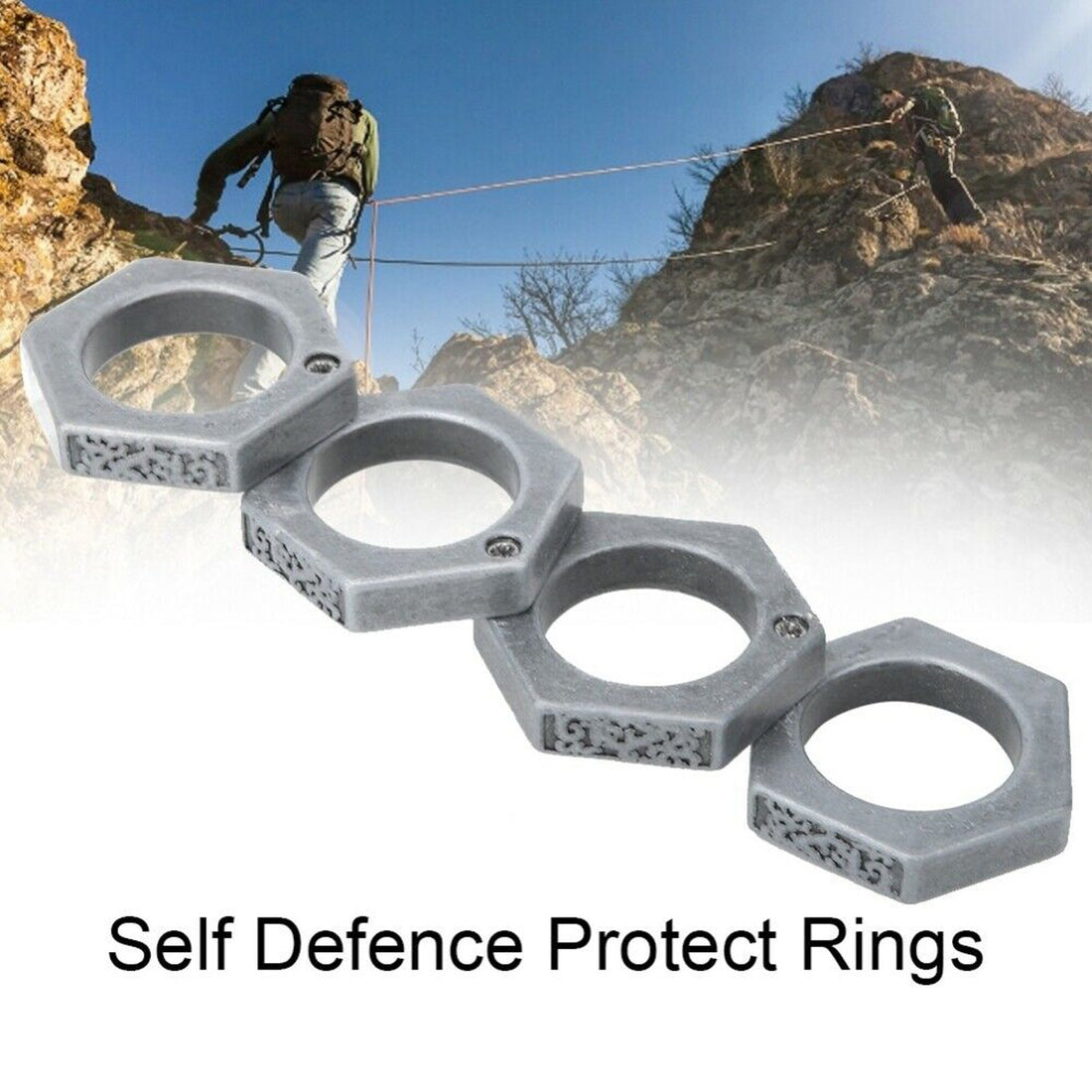 HARD SELF DEFENSE RING Men&