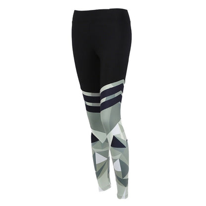 Harajuku Push Up Fitness Legging Camouflage Stripe Bodybuilding Women&